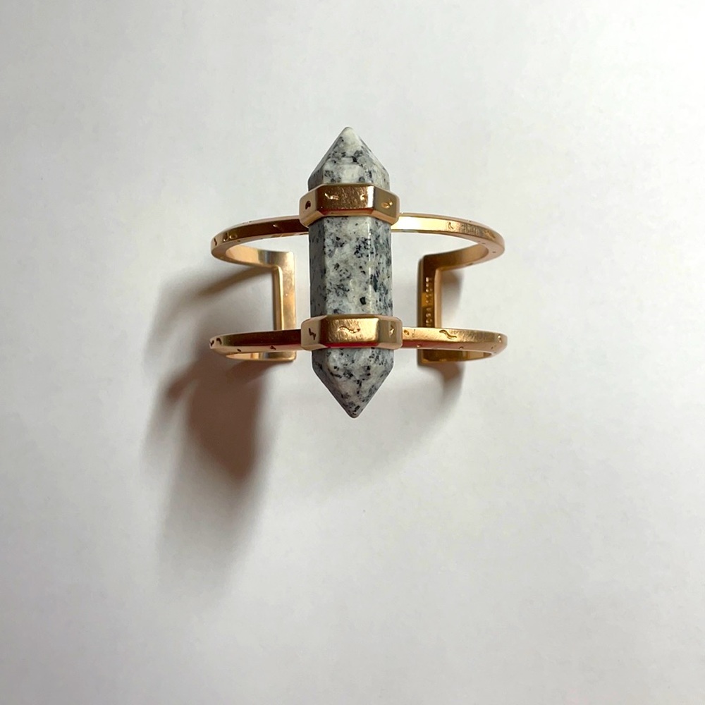 Kendra Scott Granite Cuff Bracelet in Rose Gold